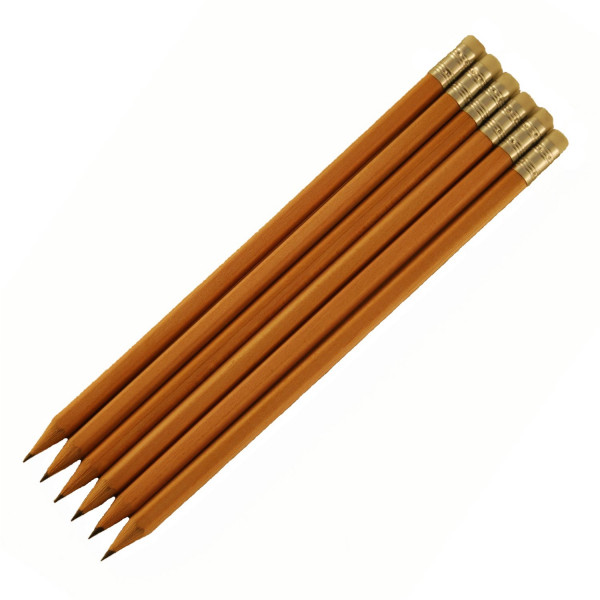 Bleistifte-Naturholz-sechskant